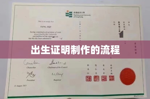 巴林左旗出生证明制作的流程
